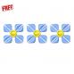 Bordure florale. Fichier de broderie gratuit pes, jef, etc. #f0327