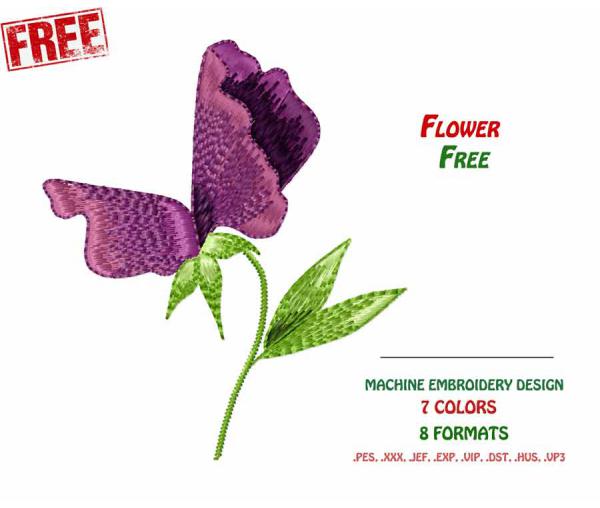 Freies Design. Blumenverzierung #f451