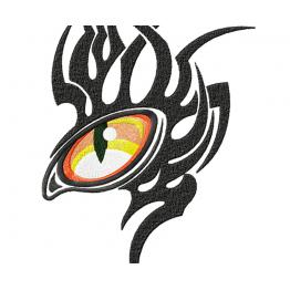 The eye of the Dragon. Machine Embroidery Design #0008