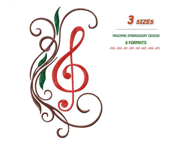 Clé de sol musicale #0027