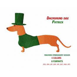 День Святого Патрика. Такса собака Патрік #0053