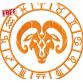 Motif de broderie Machine gratuit signe du zodiaque Bélier #80