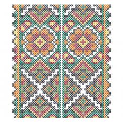 Ukrainian national pattern. Embroidery file #213
