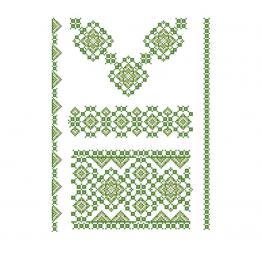 Ukrainian folk pattern. Machine embroidery design #217