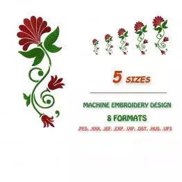 Fleur de chrysanthème abstraite #0220