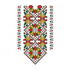 Украинский народный орнамент. Дизайн машинной вышивки #225