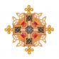 Кельтский орнамент, симетричный вышивальный дизайн #0235