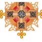 Keltische Verzierung, symmetrisches Stickmuster #0235