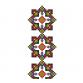 Украинский этнический орнамент, дизайн вышивки крестиком #0243_4