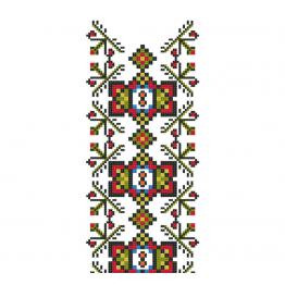 Украинский этнический орнамент, дизайн вышивки крестиком #0243_5