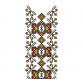Ukrainian ethnic ornament, cross stitch blouse design #243_5