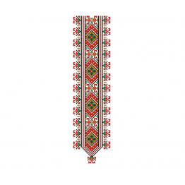 Ukrainian ethnic ornament, cross stitch blouse design #273