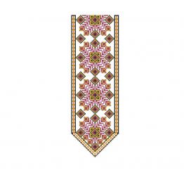 Геометрический Украинский орнамент, дизайн вышивки крестиком #0279_2