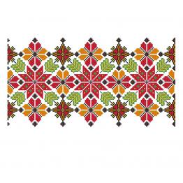 Український етнічний орнамент, дизайн вишивки хрестиком #280_1