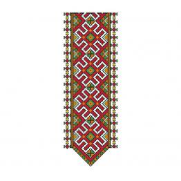 Украинский этнический орнамент, дизайн вышивки крестиком #285