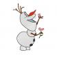 Schneemann Holly. Design für Maschinenstickerei #NH_0308-1