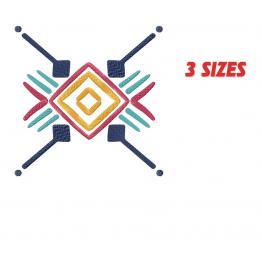 Етнічний орнамент. Дизайн для машинного вишивки #344_2