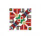 Этнический орнамент, дизайн вышивки крестиком #0375