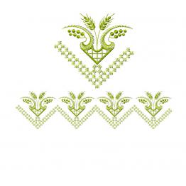 Spikelets. Embroidery design #611