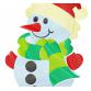 Мультяшный снеговик на Новый Год #612