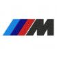 BMW M Power Logo. Stickerei-Design. 3 Größen #615-2