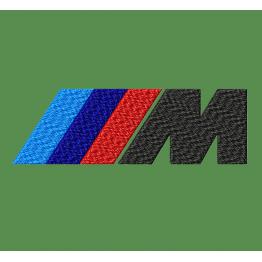 БМВ M Power логотип. Дизайн вишивки. 3 розміри #615-2 SEW, PEC