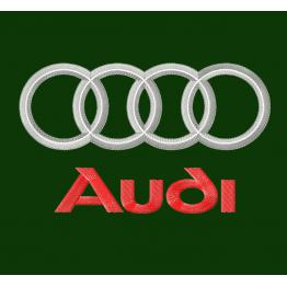 Audi логотип. Дизайн вышивки. 4 размера #617