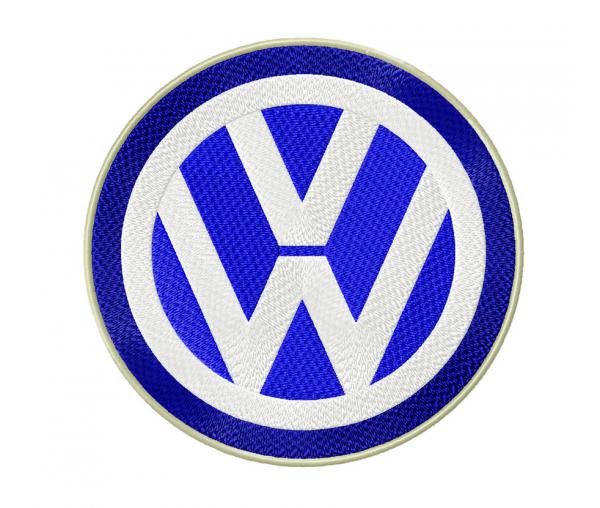 Volkswagen логотип. Дизайн вышивки. 4 размера #618