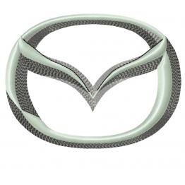 Logo Mazda, motif de broderie. #NH_0619_1