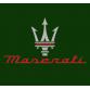 Logo Maserati. Stickerei-Design. 4 Größen #627