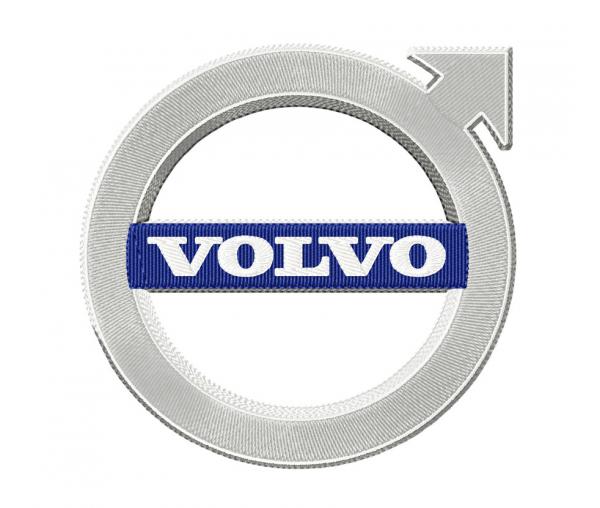 Volvo logo. Embroidery design. 4 sizes #628
