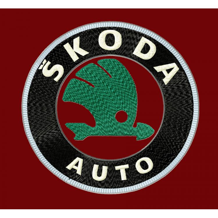 Skoda logo (Machine Embroidery Design) 4 sizes Buy #633