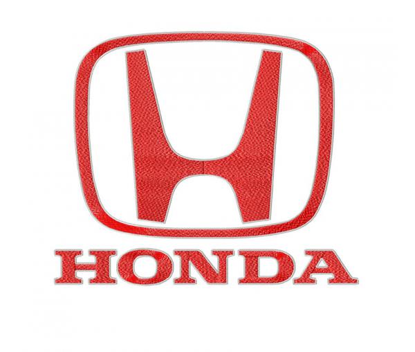 Honda Logo Motif de broderie. 4 tailles #650-1