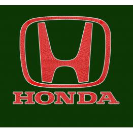 Honda logo. Embroidery design. 4 sizes #650-1