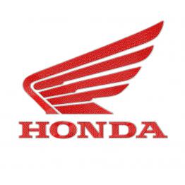 Honda логотип с крылом. Дизайн вышивки. 4 размера #650-2