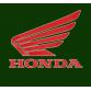 Honda Logo avec aile. Motif de broderie. 4 tailles #650-2