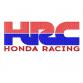 Honda Racing logo. Stickerei-Design. 3 Größen #650-4