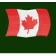Flagge Kanadas. Maschinenstickerei Design. Herunterladen.  #652-1