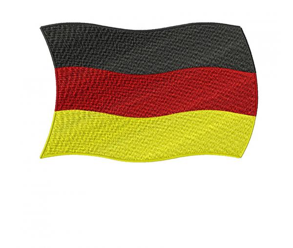 Flag of Germany, machine embroidery design. Download. #652-2
