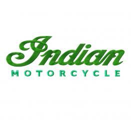 Indian motorcycle logo, Maschinenstickerei-Design #NH_0657