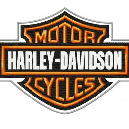 Харлі Девідсон логотип. Дизайн вишивки. 3 розміри #659-1