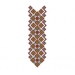 Ukrainian ornament. Machine embroidery design in cross stitch #678