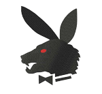 Laden Sie das Designbeispiel für Playboy Wolf herunter